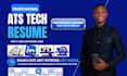 write ats optimized software engineer, data analyst, and tech resumes