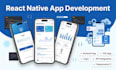 develop a react native mobile app using expo or cli