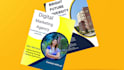 design professional and modern flyers