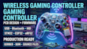 design wireless gaming controller pcb and embedded firmware
