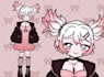 draw cute pixel live2d vtuber model, anime pixel model pixel rigging for stream