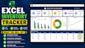 create automated excel inventory tracking system with dashboard