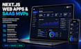 build a modern next js saas mvp dashboard or web application
