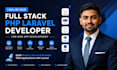 be your full stack PHP laravel developer for web app development