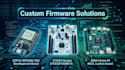 build custom esp32, stm32, and arm cortex firmware solutions