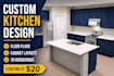 design your kitchen, bath or home cabinet layout