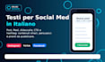 scrivero testi per post reel e social media in italiano