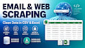 do email scraping, web scraping and data extraction