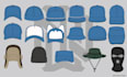 create a custom trucker hat, snapback, cap dad with techpack