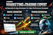 build custom pine script, mql5, and ninjascript algorithms 25 years of trading