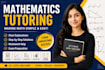 be your expert math tutor for algebra, calculus, statistics, and trigonometry