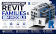 create parametric revit families and bim models for architecture