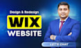 design wix studio website, wix redesign and wix website development