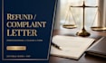 write a professional consumer complaint or refund demand letter