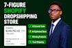 design 7 figure shopify dropshipping store