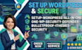 setup wordpress all in one wp security defender bulletproof ithemes security