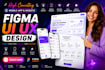 design figma UI UX prototype for web and mobile app