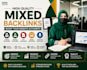 build high DR high traffic mixed SEO backlinks manually