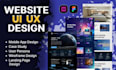 do figma uiux design, website design mobile app uiux design