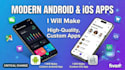 make modern android and ios apps