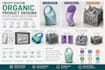 create custom organic product designs for plastic, silicone, and mold production