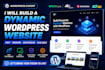 build a dynamic wordpress website with crocoblock, jetengine, elementor, acf pro