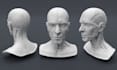 sculpt custom 3d head model 3d face 3d bust model action figure stl 3d printing