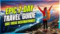 design viral travel youtube thumbnails