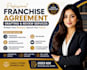 draft legal contract, franchise agreement, family law and divorce settlement