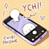 draw a ych chibi on phone