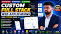 build a custom full stack website using python flask and mysql
