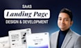 design and develop high converting saas landing page