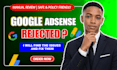 fix google adsense rejection optimize your website for approval and monetization