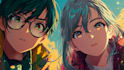 draw anime illustration, vtuber art, visual novel,