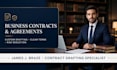 draft professional business contracts and legally binding agreements