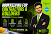 do construction bookkeeping, job costing, and cleanup