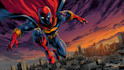 superhero character for comics