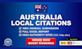 do top high da australian local citations for local SEO