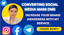 send 500k instagram mass dm, discord mass dm, twitter mass dm, facebook mass dm