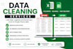 clean, format and organize excel data