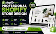 professionally build shopify store design and shopify website for more sales