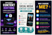 do professional canva video editing and social media videos