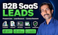 generate targeted b2b saas leads and prospect lists