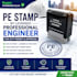provide you with pe stamp as licensed engineer