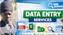 do professional data entry, excel data cleanup and web research services