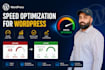 optimize wordpress site speed and core web vitals