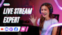 create streamyard streamlabs obs overlay for tiktok youtube podcast