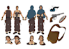 create a stylized character reference sheet for your oc