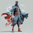 draw superhero character for comics