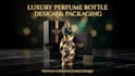 create luxury product packaging concept design, wine bottle, cosmetic packaging